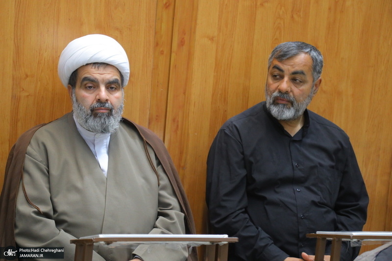 مراسم چهلمین روز درگذشت حاجیه خانم صدیقه بروجردی مادر شهید عیسی بروجردی