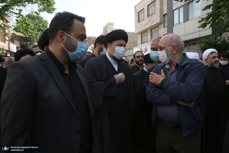 مراسم تشییع آیت الله سید مهدی موسوی بجنوردی (ره) در تهران