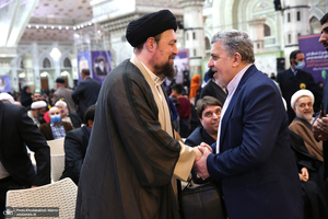 مراسم بزرگداشت چهاردهمین سالگرد رحلت همسر گرامی امام و بیست و هشتمین سالگرد ارتحال حاج سید احمد خمینی -1