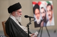 تصاویر جدید از رهبر معظم انقلاب؛ در دیدار اعضای دولت (1)