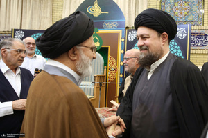 مراسم دومین سالگرد رحلت آیت الله محمد محمدی ری شهری(ره)در مسجد قائم