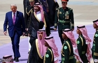 تصاویری از استقبال بن‌سلمان از ترامپ در فرودگاه ملک‌خالد ریاض (6)