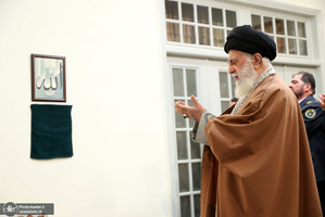 دیدار فرماندهان ارشد ارتش و جمعی از فرماندهان و کارکنان نیروی زمینی با فرمانده کل قوا