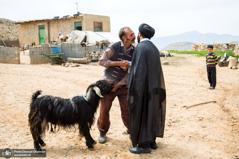 جمع آوری زکات در روستاهای جهرم