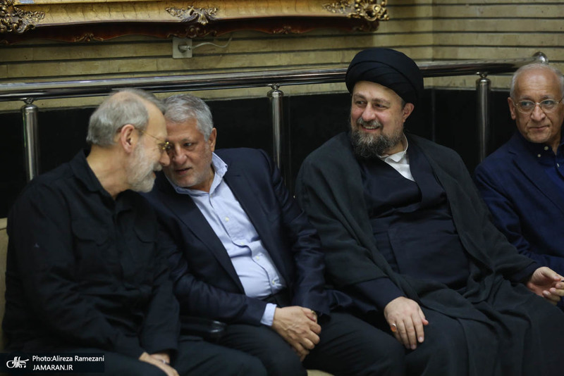 مراسم ختم مادر محمد عطریانفر