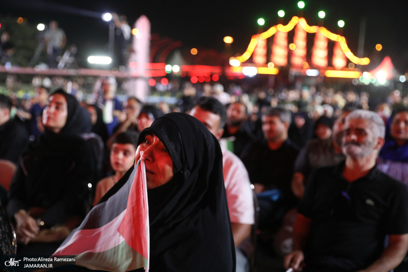 اجتماع مردم تهران در حمایت از مردم مظلوم غزه