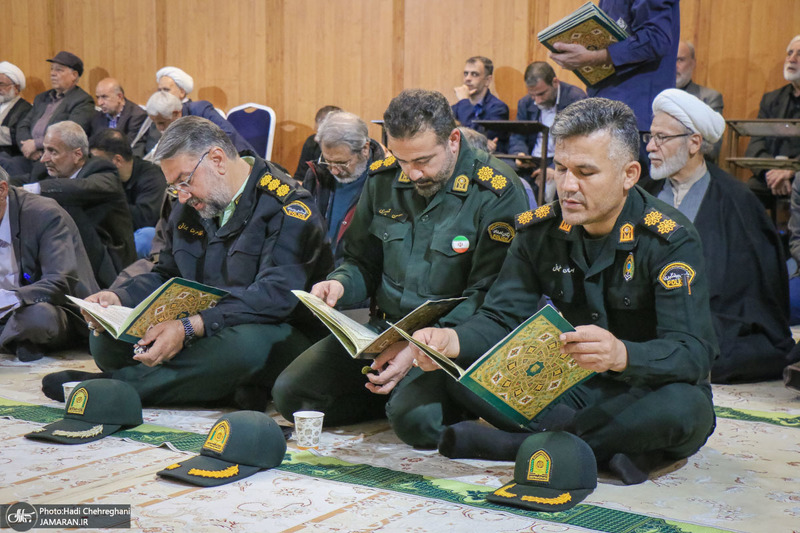 مراسم بزرگداشت آیت موسوی تبریزی در قم