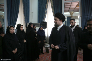 دیدار رئیس، معاونان و کارکنان سازمان حفاظت محیط زیستبا سید حسن خمینی