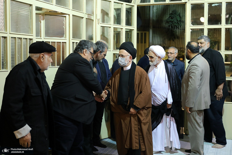 مراسم بزرگداشت آیت الله رحمت (ره) در حسینیه جماران - 1