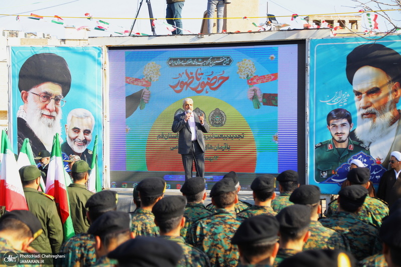 مراسم آغاز دهه فجر در بیت حضرت امام خمینی (س) در قم