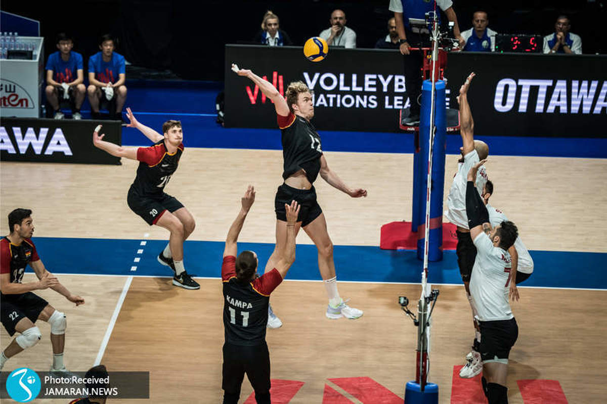 پایان هفته اول لیگ ملت های والیبال با پیروزی آلمان+ نتایج کامل