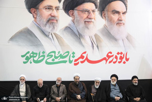 مراسم چهلمین روز تدفین رهبر شهید-1