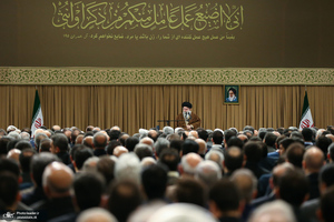 دیدار تولیدکنندگان و فعالان اقتصادی بخش خصوصی با رهبر معظم انقلاب