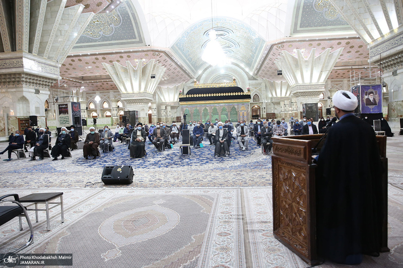 دیدار سرپرست و کارکنان موسسه تنظیم و نشر آثار امام خمینی(س) با سید حسن خمینی