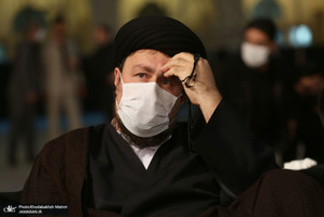 مراسم عزاداری شب عاشورای حسینی(ع) در حرم مطهر امام خمینی(س)