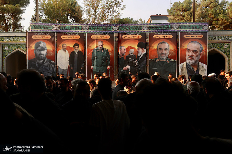 مراسم چهلمین روز شهادت سردار حاج حسن محقق