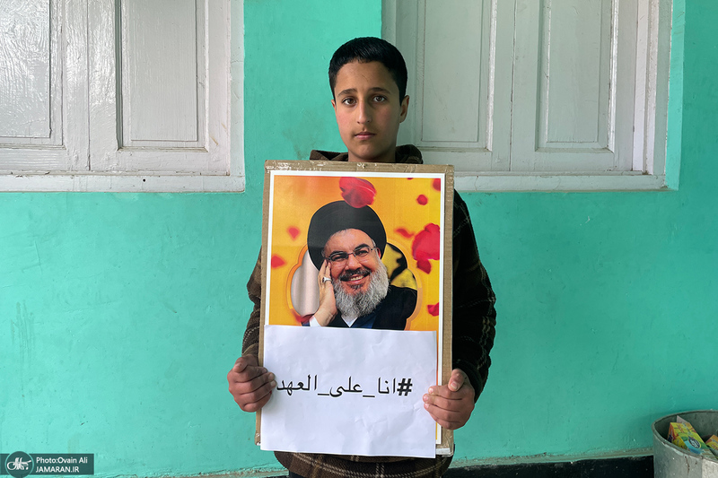 کارزار شیعیان کشمیر هند به مناسبت تشییع سید حسن نصرالله