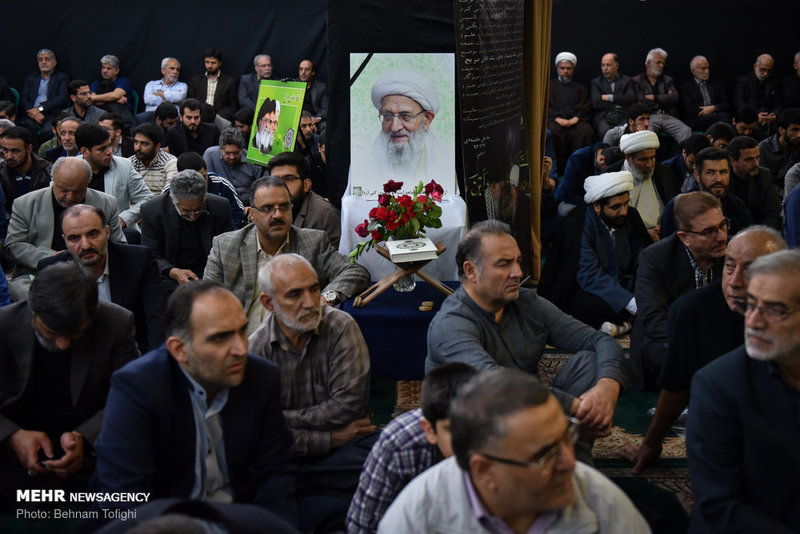 مراسم چهارمین سالگرد ارتحال آیت الله مهدوی کنی + تصاویر