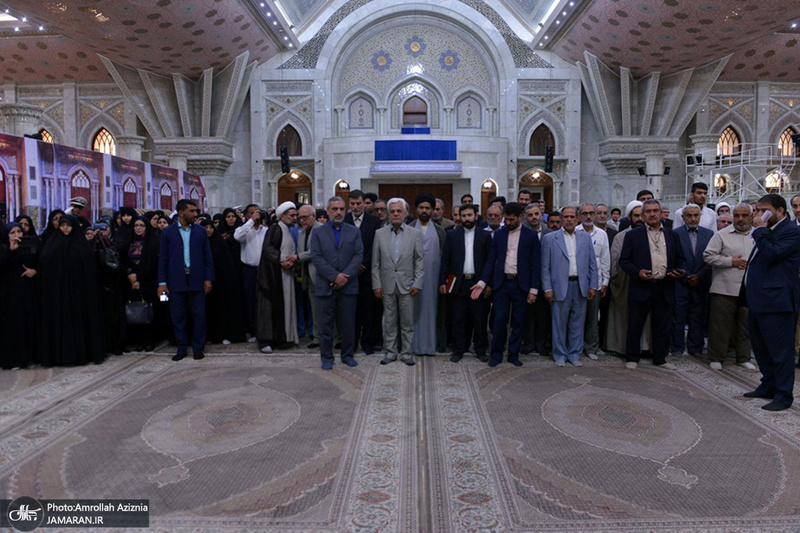 تجدید میثاق مسئولان و فعالان موسسات و تشکل های مردمی قرآن و عترت سراسر کشور با آرمان های حضرت امام(س)