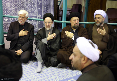 مراسم اولین سالگرد ارتحال آیت الله حسن صانعی (ره) در حسینیه جماران -1