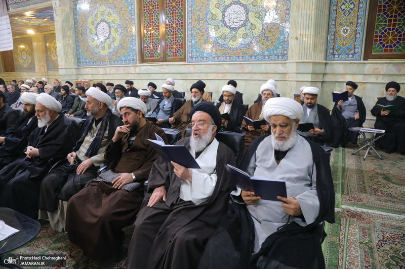 مراسم چهارمین سالگرد آیت الله العظمی صافی گلپایگانی‎ (ره)