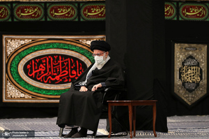 عزاداری شام شهادت حضرت زهرا (س) در حسینیه امام خمینی(ره)