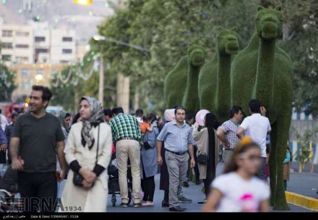 بخشی از خیابان عفیف آباد شیراز پیاده راه می شود