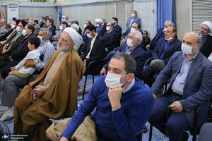 دیدار مسئولان نظام و سفرای کشورهای اسلامی با رهبر معظم انقلاب