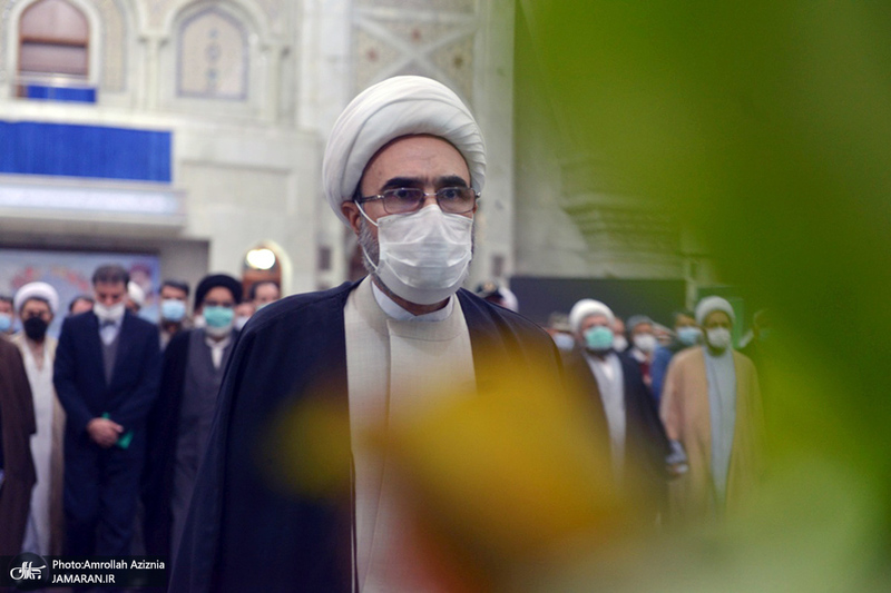 جلسه ستاد دهه فجر انقلاب اسلامی در حرم مطهر امام خمینی (س)