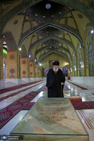 حضور رهبر معظم انقلاب در مرقد مطهر امام خمینی(س) و گلزار شهیدان