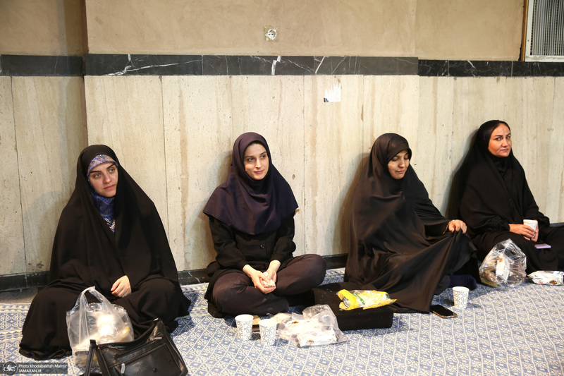 بازدید جمعی از بسیجیان صدا سیماء از جماران