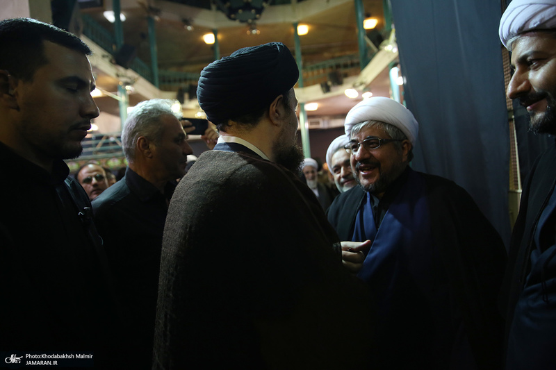 مراسم بزرگداشت آیت الله حسن صانعی (ره) در حسینیه جماران -1