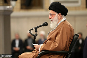 دیدار هزاران نفر از دانشجویان و دانش‌آموزان با رهبر معظم انقلاب