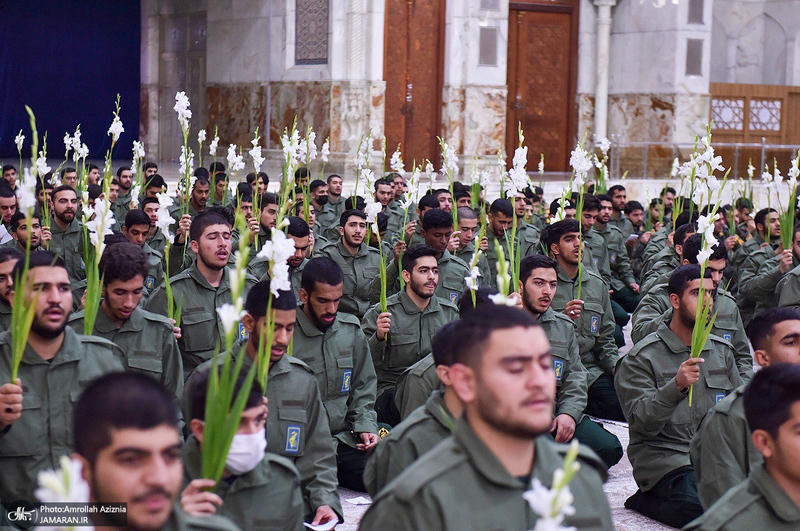 مراسم گل افشانی حرم مطهر امام خمینی (س)