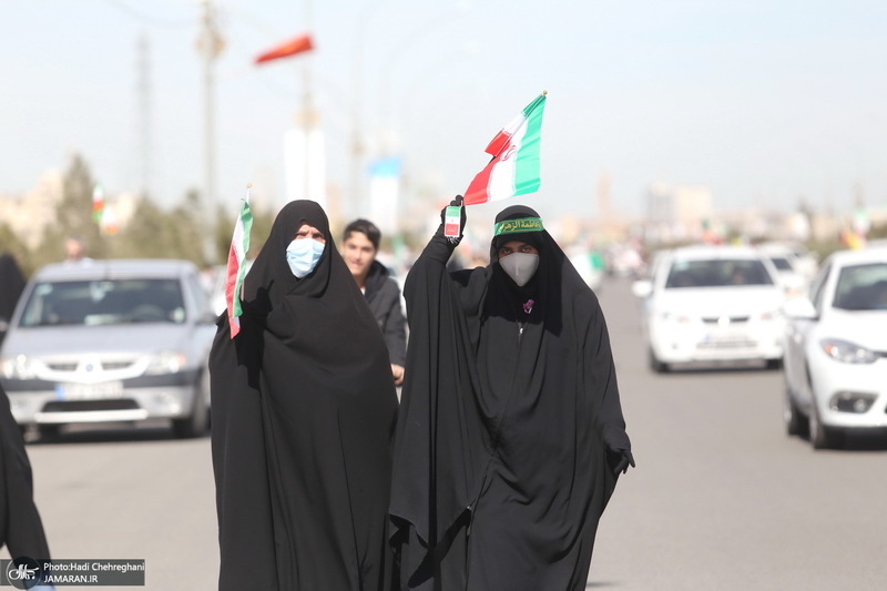 راهپیمایی 22 بهمن در قم - 2