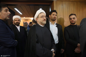 مراسم چهلمین روز درگذشت آیت الله بجنوردی در دائره المعارف بزرگ اسلامی - 2