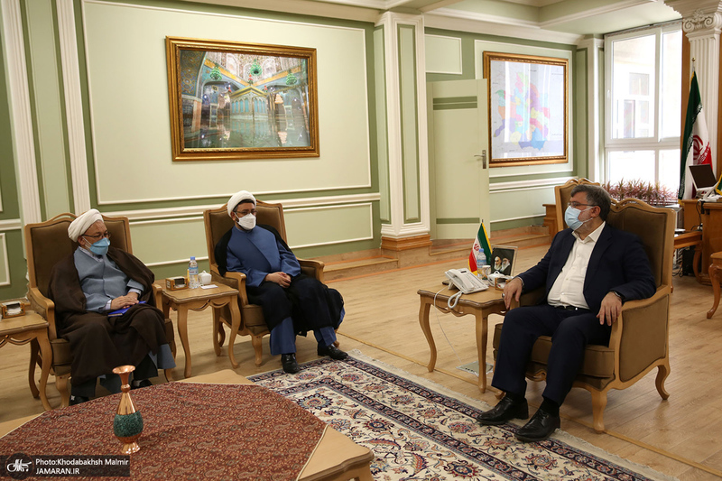 دیدار سرپرست موسسه تنظیم و نشر آثار امام خمینی(س) با استاندار خراسان‌رضوی