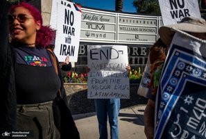 تظاهرات در محکومیت ترور حاج قاسم سلیمانی در شهرهای مختلف آمریکا