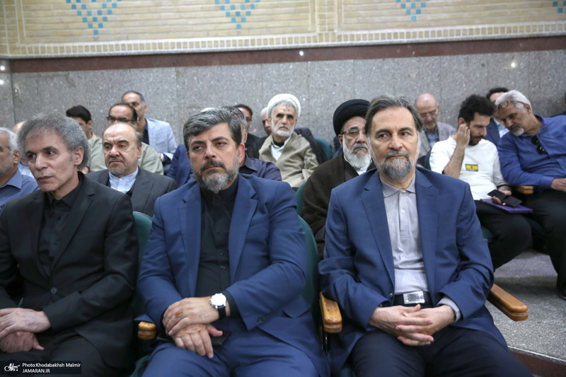 مراسم یادبود حاجیه خانم خدیجه خاتمی در مسجد امیرالمومنین (ع) -1