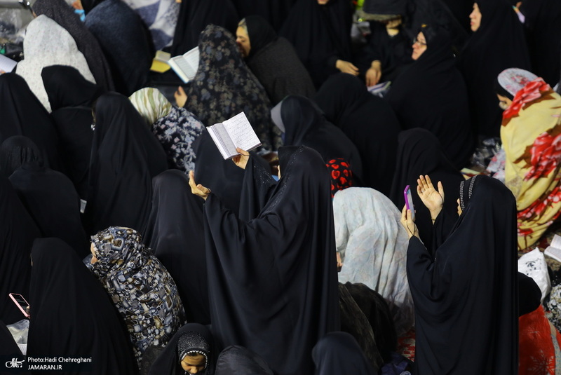 احیای شب بیست و سوم ماه رمضان در حرم مطهر حضرت معصومه (س)