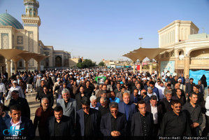 مراسم تشییع حجت الاسلام و المسلمین دکتر احمد احمدی در قم 