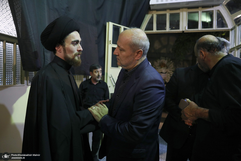 مراسم بزرگداشت همسر آیت الله موسوی بجنوردی (ره) در حسینیه شماره یک جماران-1