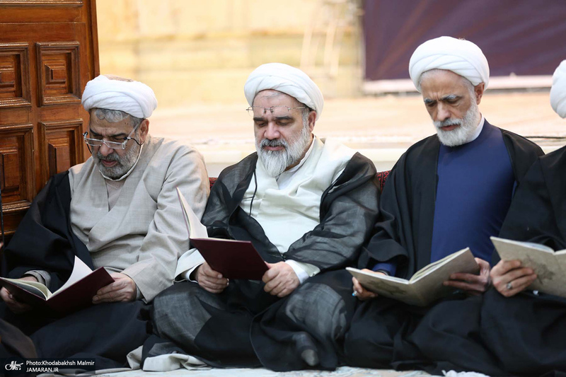 مراسم چهاردهمین سالگرد رحلت همسر امام خمینی و سی‌امین سالگرد ارتحال مرحوم حاج سیداحمد خمینی (ره)