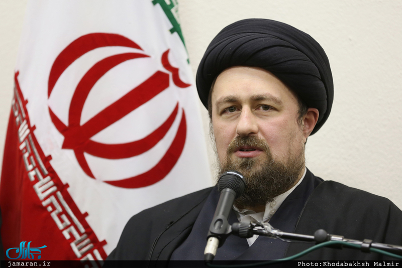 دیدار دبیر کل و اعضای حزب مردم سالاری با سید حسن خمینی 