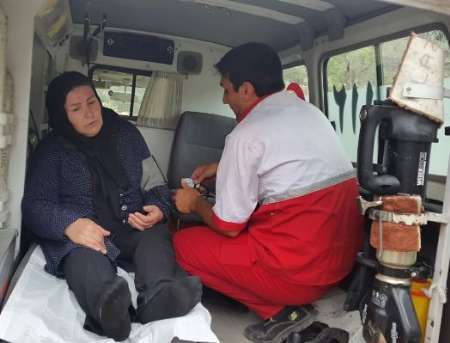 نجات 2 کوهنورد از مرگ حتمی توسط امدادگران هلال احمر پلدختر