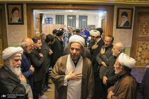 مراسم بزرگداشت آیت موسوی تبریزی در قم