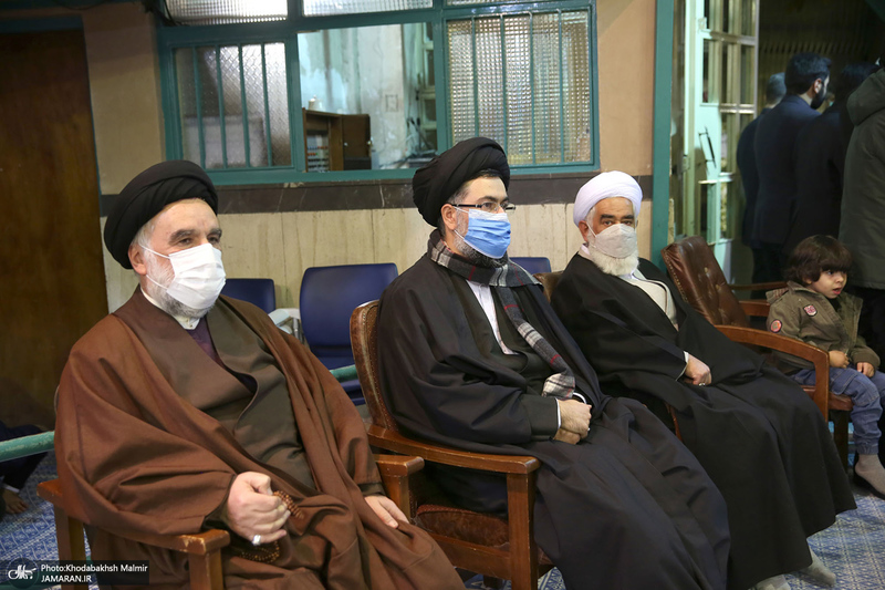 مراسم بزرگداشت مرحوم حاج عیسی جعفری و مرحوم سید احمد میریان در حسینیه جماران