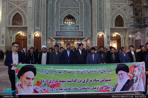 تجدید میثاق اصناف، نهادها، سازمان ها و اقشار مختلف مردم با آرمان های امام خمینی(س)