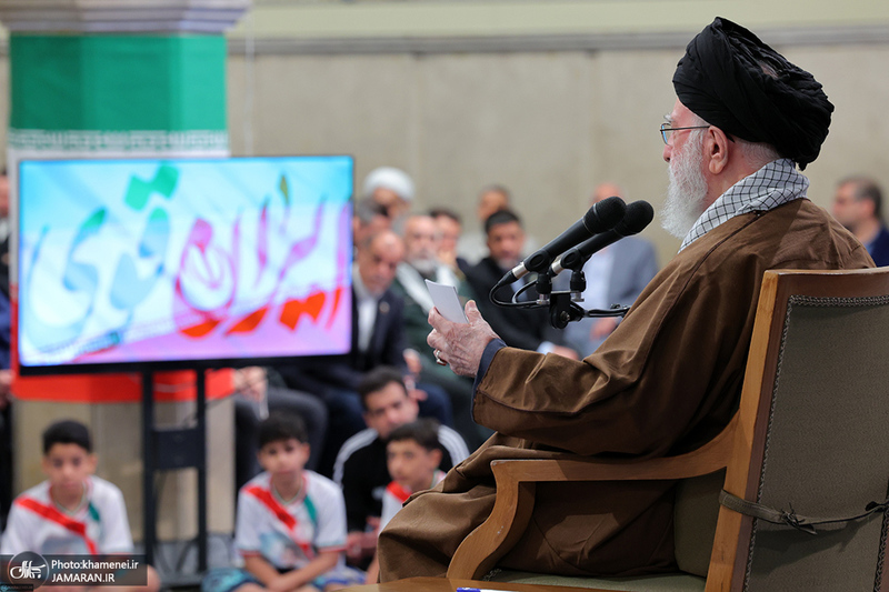 دیدار قهرمانان و مدال‌آوران ورزشی و المپیادهای علمی جهانی با رهبر معظم انقلاب