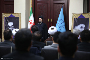 دیدار قضات جدیدالورود کشور با سید حسن خمینی